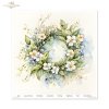 Papeles Scrapbooking SLS-076 Spring Wreath